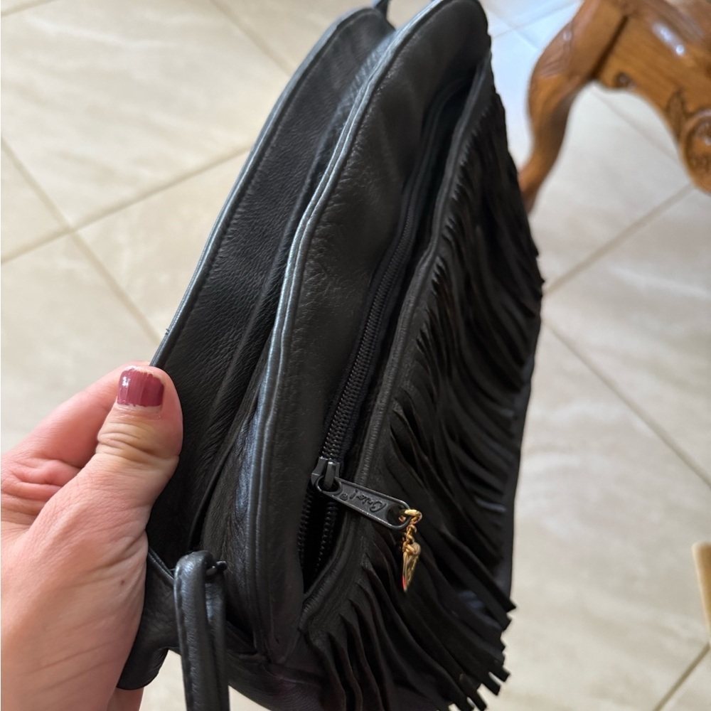Vintage Brio! Fringe Crossbody Bag - Picture 6 of 7
